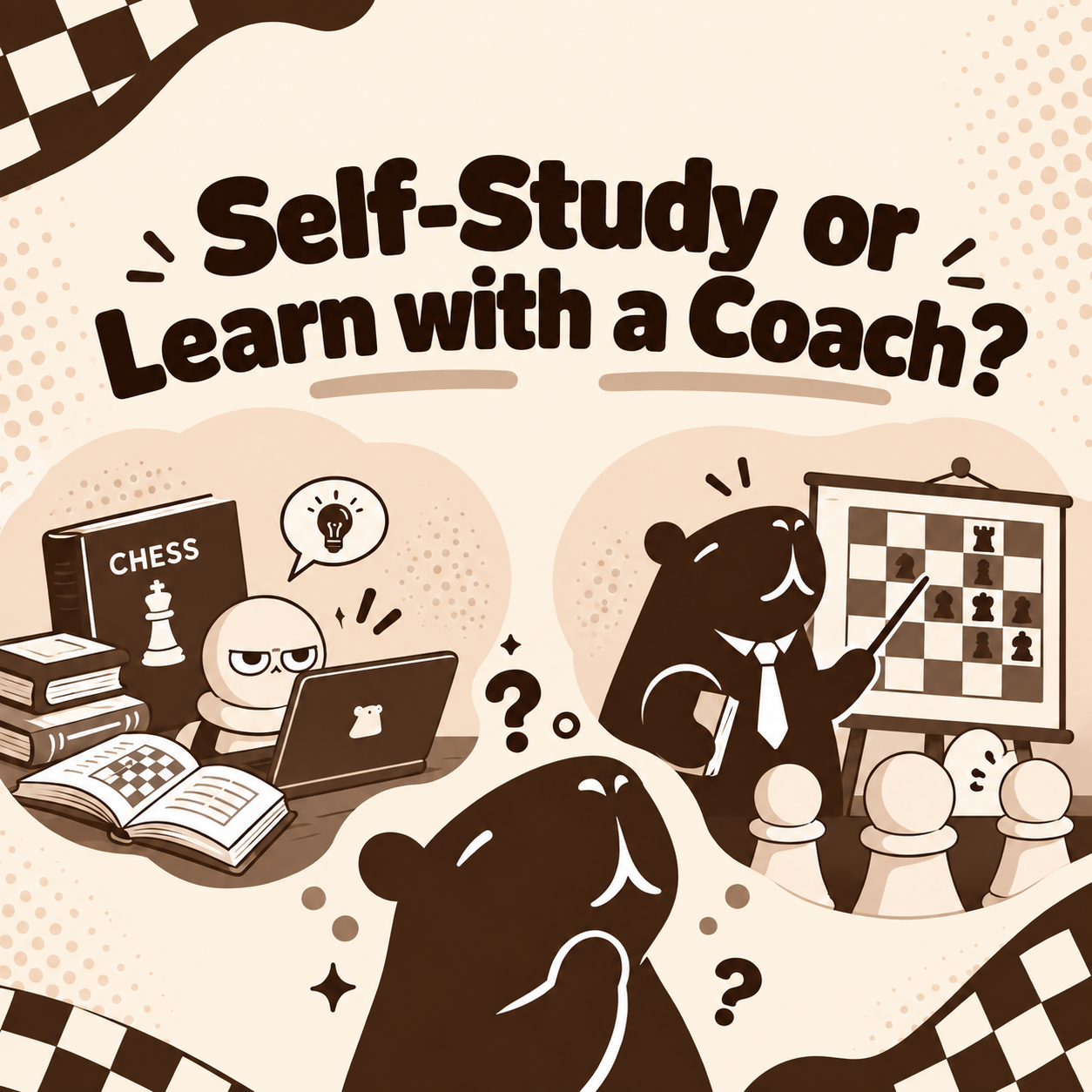 Self-study or learn with a coach